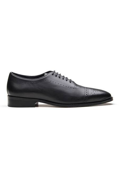 Dang Shoes_Black Century Tapered Shoes _Online_at_Aza_Fashions