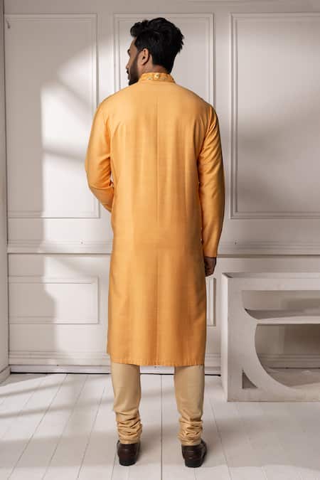 Minikin Placket Embroidered Kurta Set 