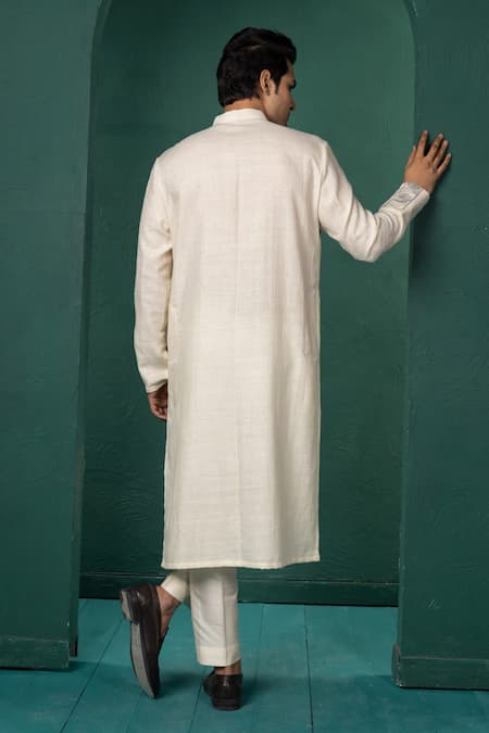 Minikin Hand Embroidered Kurta Set 