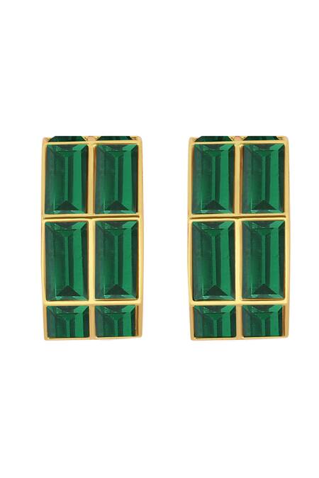 Bblingg Chandelier Baguette Baguette Crystal Mini Statement Hoop Earring 