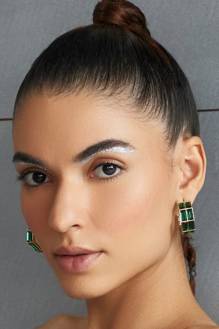 Bblingg Chandelier Baguette Baguette Crystal Mini Statement Hoop Earring 