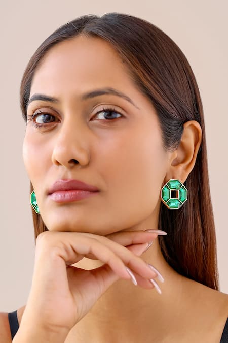 Bblingg Cavana Mini Swarovski Crystal Stud Earrings 