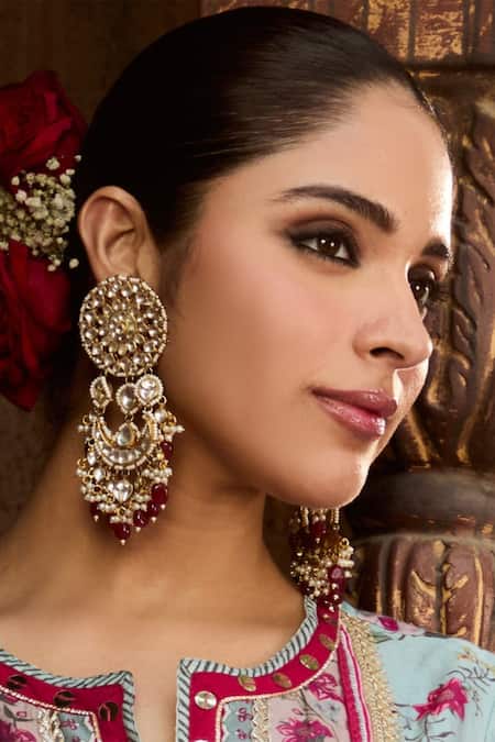 Queens Jewels Suhana Gulnaar Polki Chandbaalis 