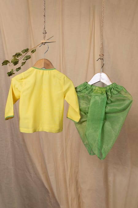 Minikin Yellow Parrot Angarkha Set 