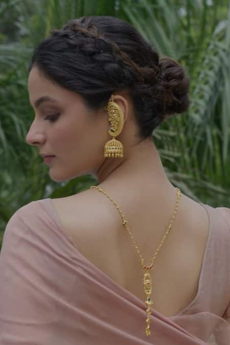 Zariin Moonlit Grace Lariat Necklace 