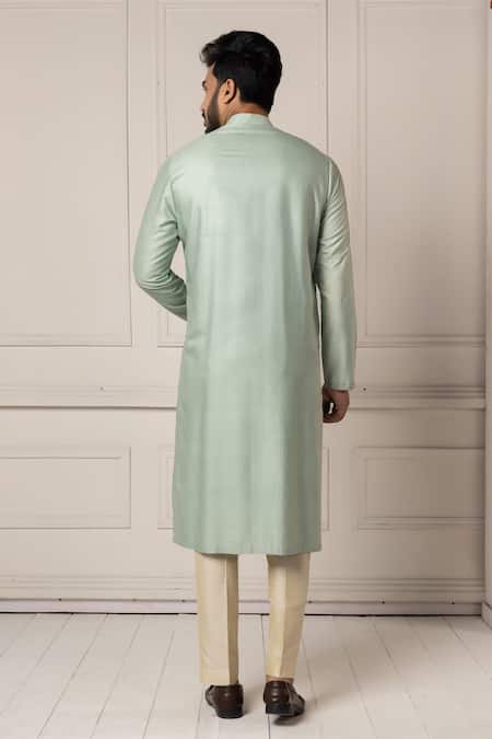 Minikin Flower Embroidered Kurta Set 