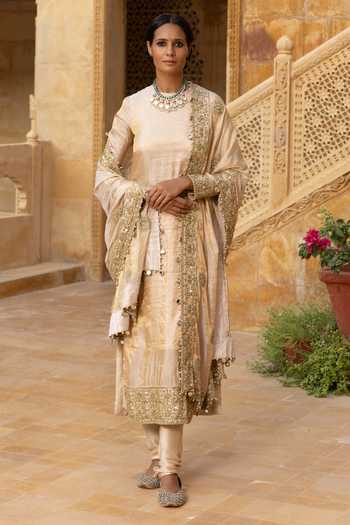 Arpita Mehta Hand Embroidered Kurta Set 