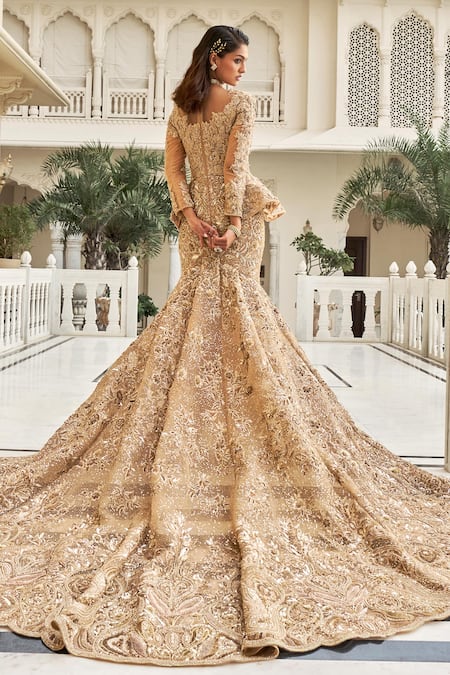 Amit GT Aureva Embroidered Gown 