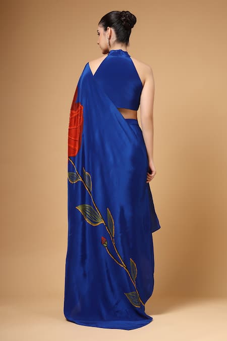 Gazab by Miku Kumar Auraya Pre-Draped Saree With Blouse 