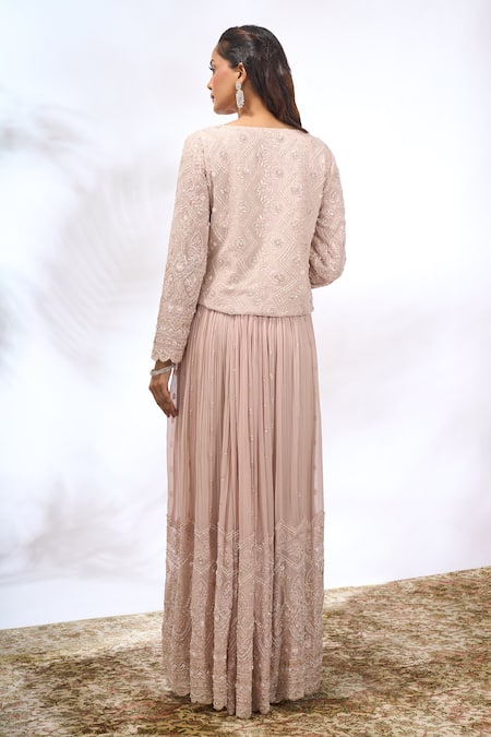 Samyukta Singhania Sequin Work Jacket & Pant Set