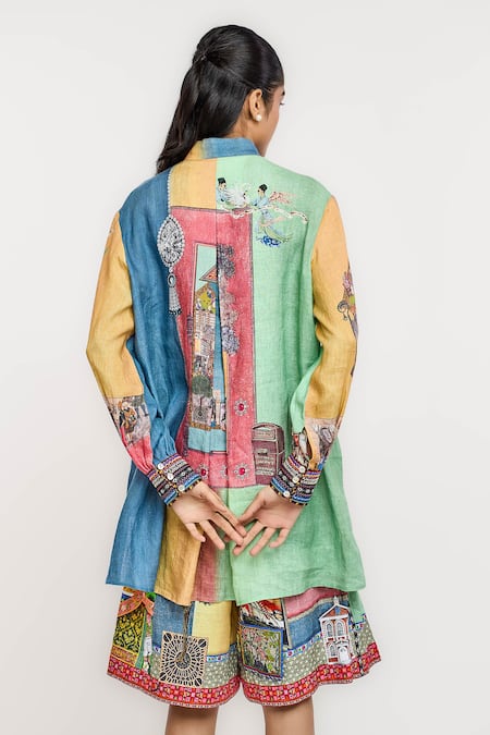 Ott Singh Twins Linen Shirt 