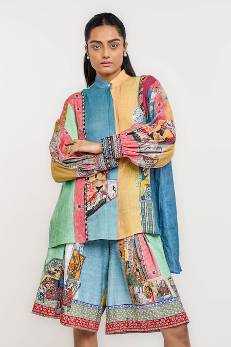 Ott Singh Twins Linen Shirt 