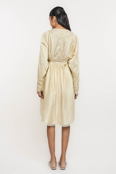 Ott Chikankari Day Dress 