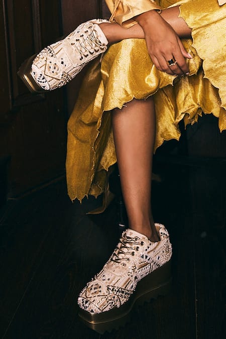 Anaar Mademoiselle Wedge Sneakers 