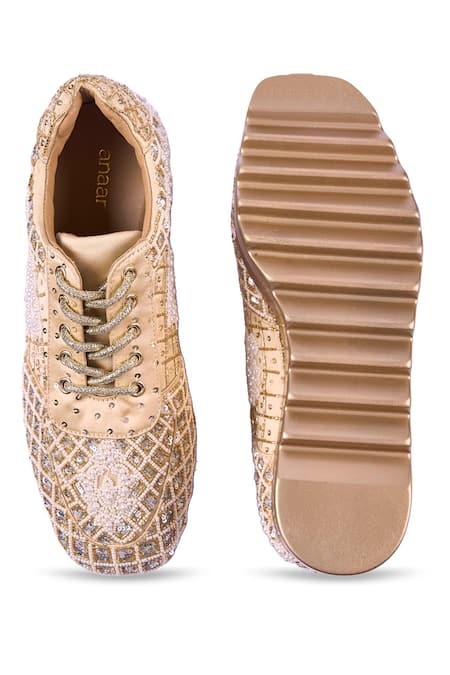 Anaar Shehzaadi Wedge Sneakers 