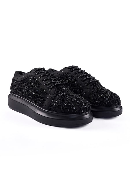 Anaar Bijli Nova Classic Embroidered Sneakers 