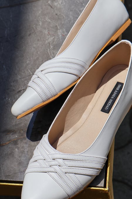 Shradha Hedau Footwear Couture Candance Pointed Toe Strapped Juttis 