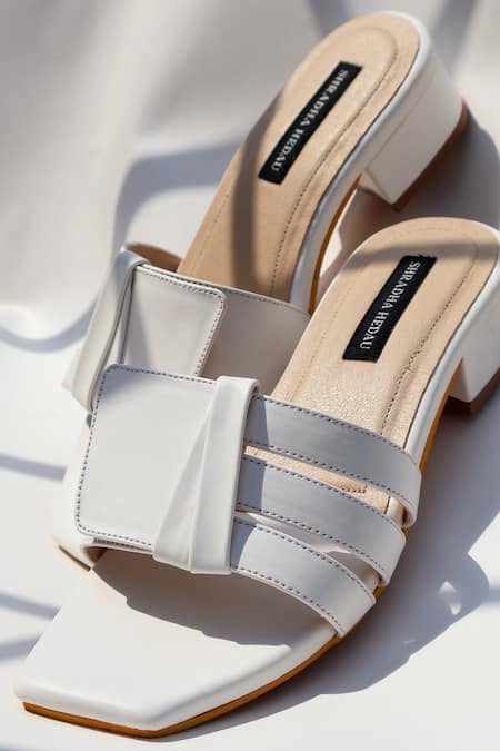 Shradha Hedau Footwear Couture Fay Multi-Strap Block Heel Sandals 