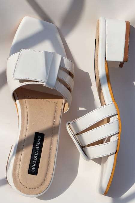 Shradha Hedau Footwear Couture Fay Multi-Strap Block Heel Sandals 