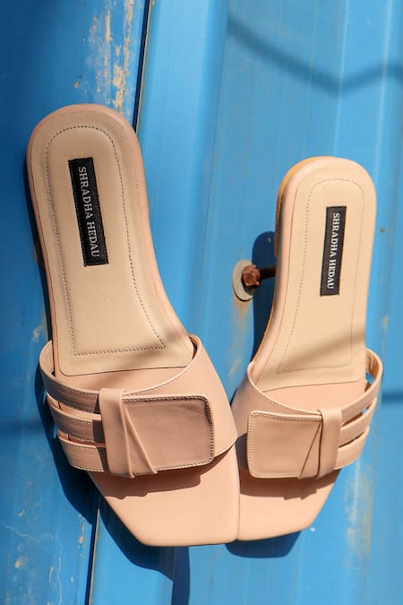 Shradha Hedau Footwear Couture Bay Vegan Leather Slip-On Flats 