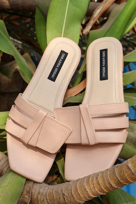 Shradha Hedau Footwear Couture Bay Vegan Leather Slip-On Flats 