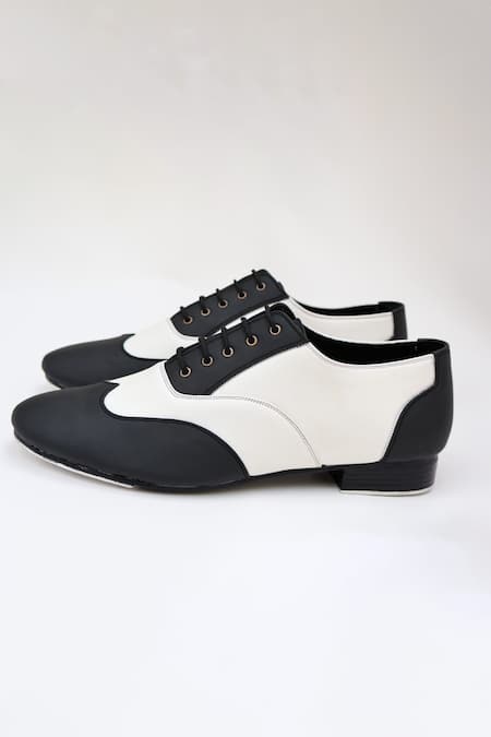 Shradha Hedau Footwear Couture Conrad Two-Tone Vegan Leather Tap Shoes 