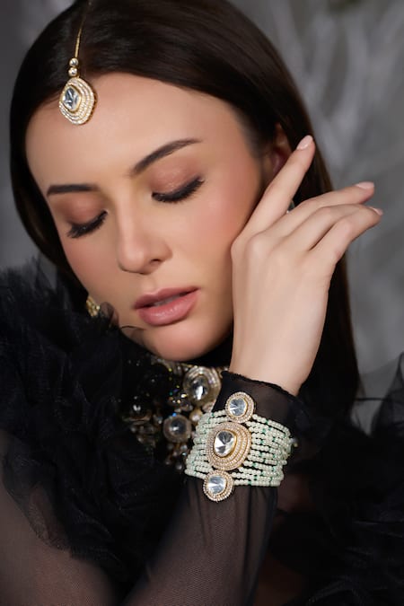 Joules By Radhika Enamoura Grace Embellished Bracelet 