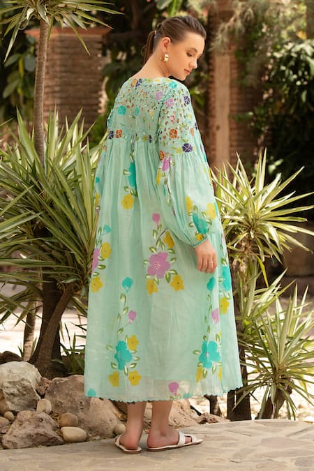 Amoree india Mint Mehak Dress 
