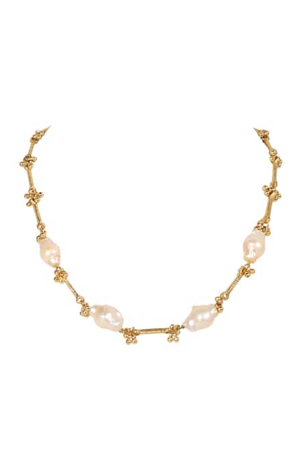 House Of Tuhina Mallika Pearl Necklace 