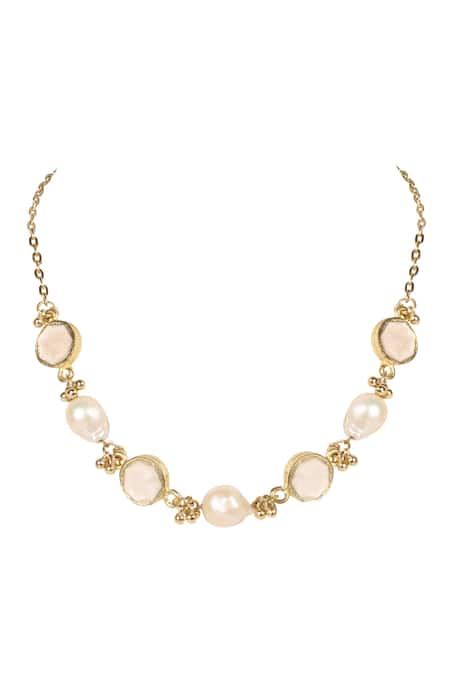 House Of Tuhina Shama Pearl Necklace 