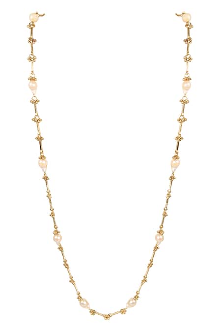 House Of Tuhina Bibbo Pearl Necklace 
