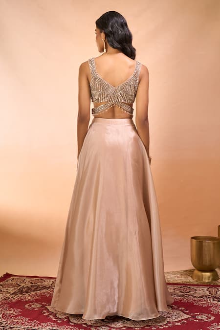 Alaya Advani Lehenga Set Eith Ruffled Dupatta 