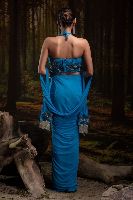 Harshita Jain Embroidered Bustier Skirt Set 