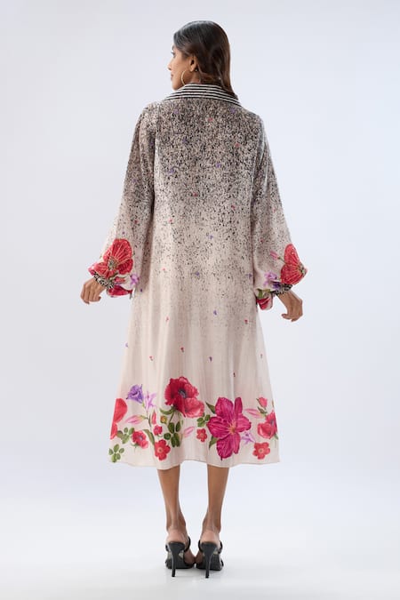 Label Niti Bothra Floral Pattern Dress 