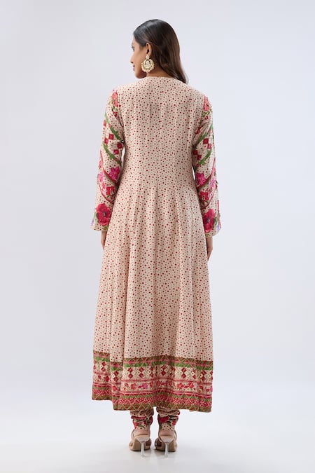 Label Niti Bothra Floral Blossom Kurta Set 