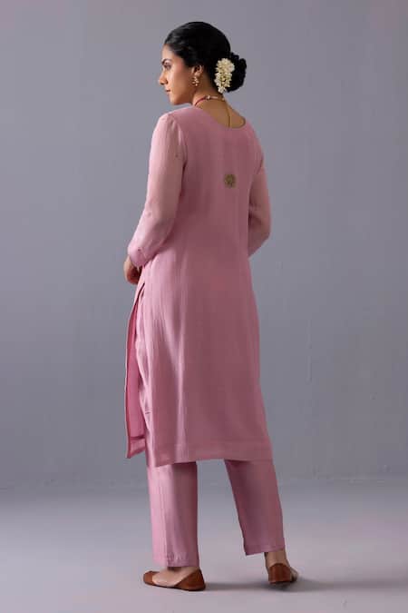 Label Shreya Sharma Malti Embroidered Kurta Set 