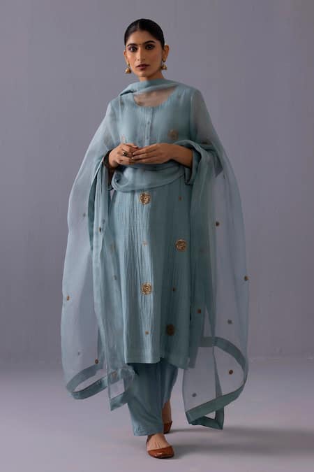 Label Shreya Sharma Malti Embroidered Kurta Set 