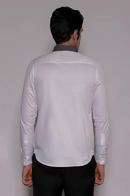 Lacquer Embassy Rosendahl Zari Placement Embroidered Shirt 