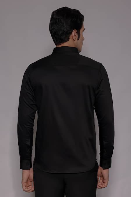 Lacquer Embassy Inglewood Placement Embellished Shirt 