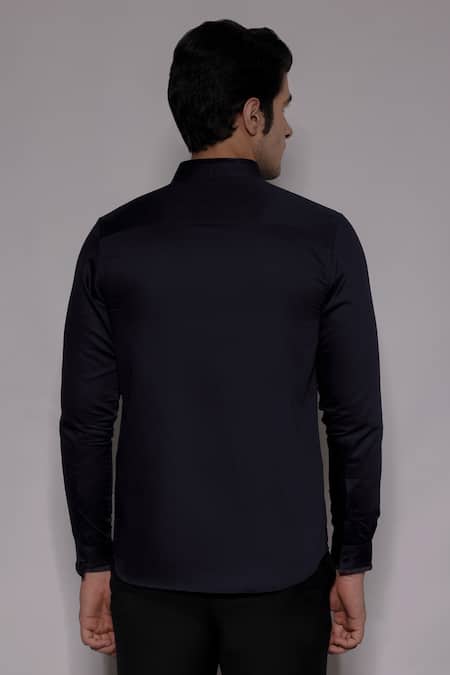 Lacquer Embassy Westerdale Cotton Satin Shirt 