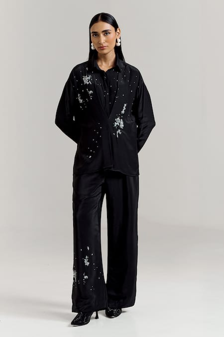 Notsosure Scatter Embroidered Shirt 