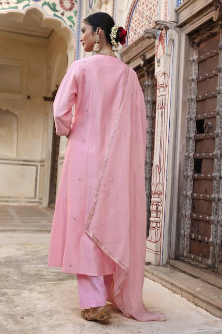 Amoree india Laxmi Pink Suit Set 