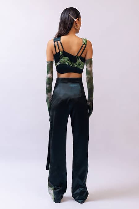 Siddhant Agrawal Moss Mosaic Trouser 