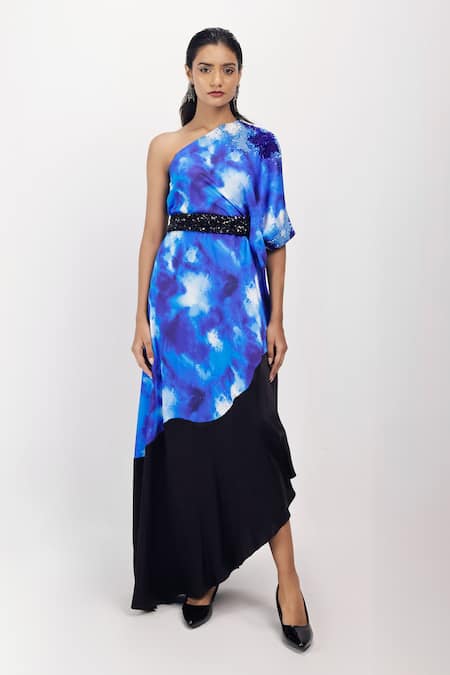 Siddhant Agrawal Frozen Lichen Kaftan 