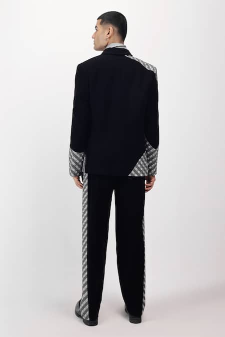 Siddhant Agrawal Graphite Serene Blazer 