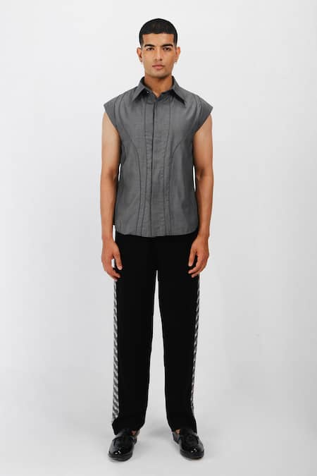 Siddhant Agrawal Graphite Serene Trouser 