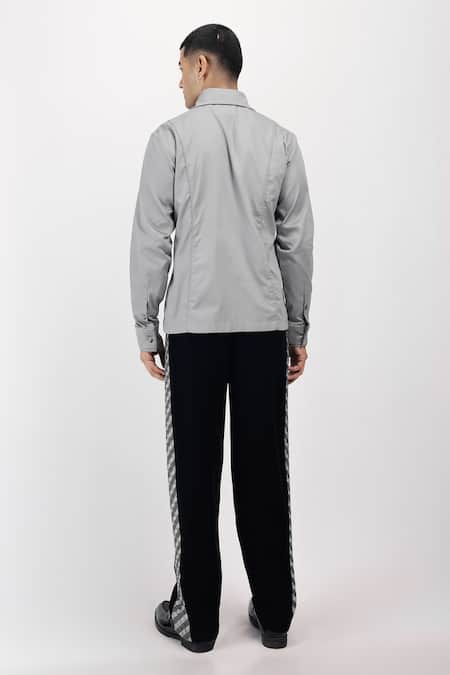 Siddhant Agrawal Silver Dusk Shirt 