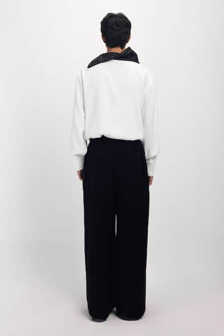 Siddhant Agrawal Ivory Bark Shirt 