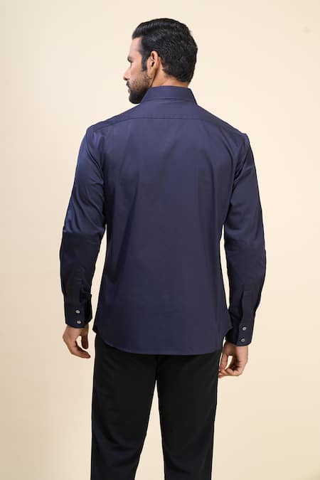 Rohit Bal Bird Embroidered Shirt 