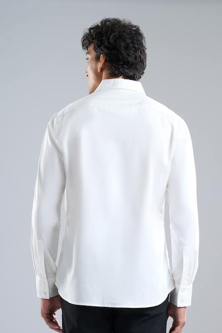 Rohit Bal Sequin Placement Embroidered Shirt 